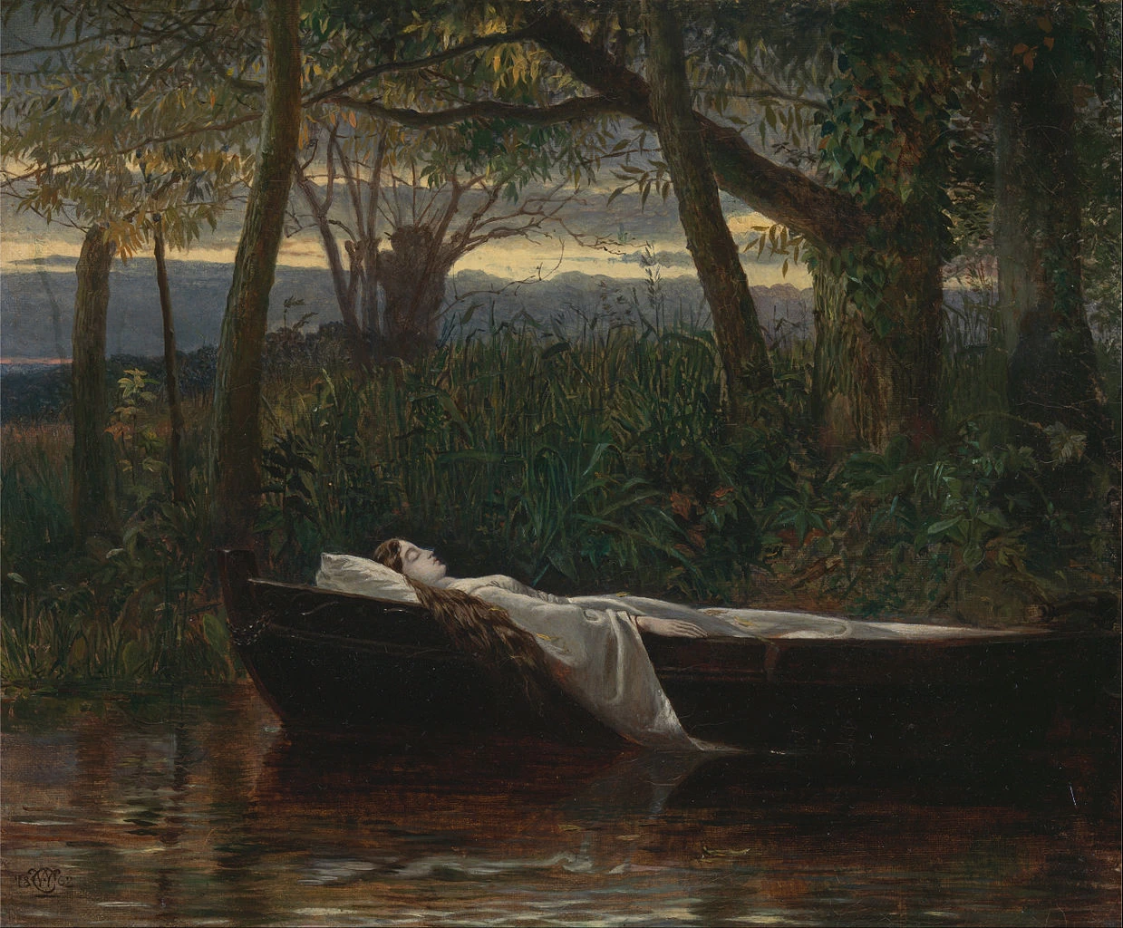 La Signora di Shalott - Yale Center for British Art, New Haven